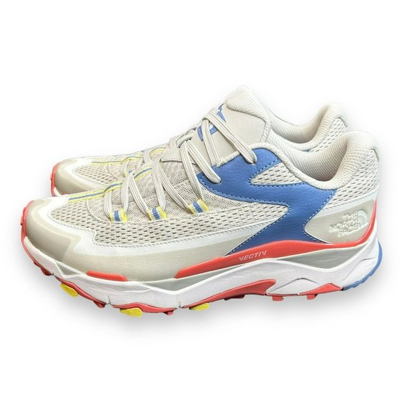The North Face Womens Vectiv Taraval Beige Tan Running Shoes Size 8.5 NF0A52Q2 - Picture 1 of 8